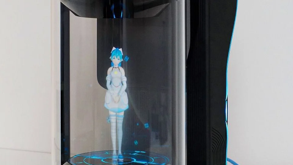 Gatebox — dispositivo holográfico cilíndrico con el avatar Azuma Hikari, pionero del segmento desde 2018