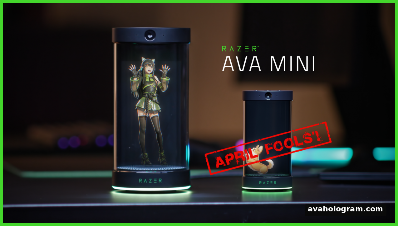 Razer AVA Mini — virtual AI pet for Project AVA (Razer AVA)